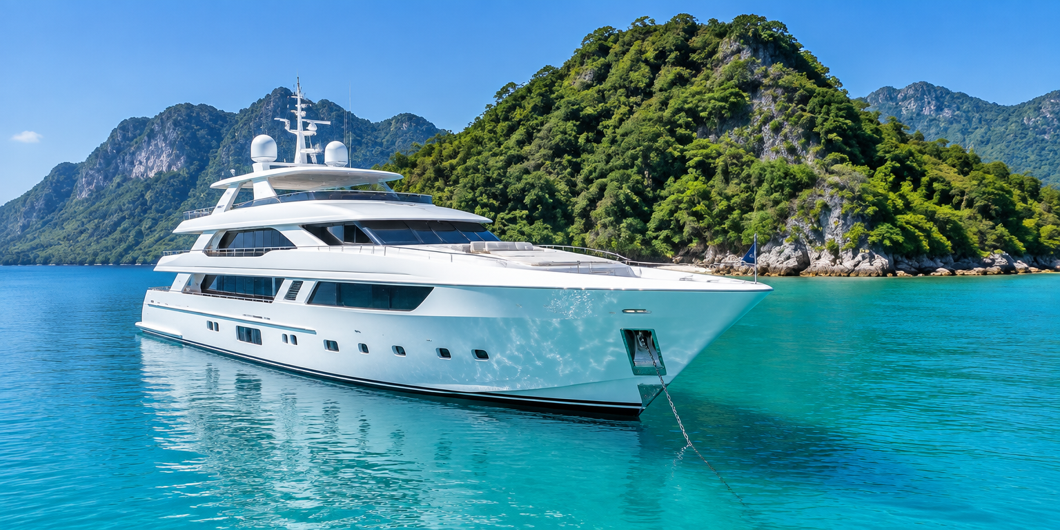 Benetti Fast 125 luxury yacht with no people visible on deck