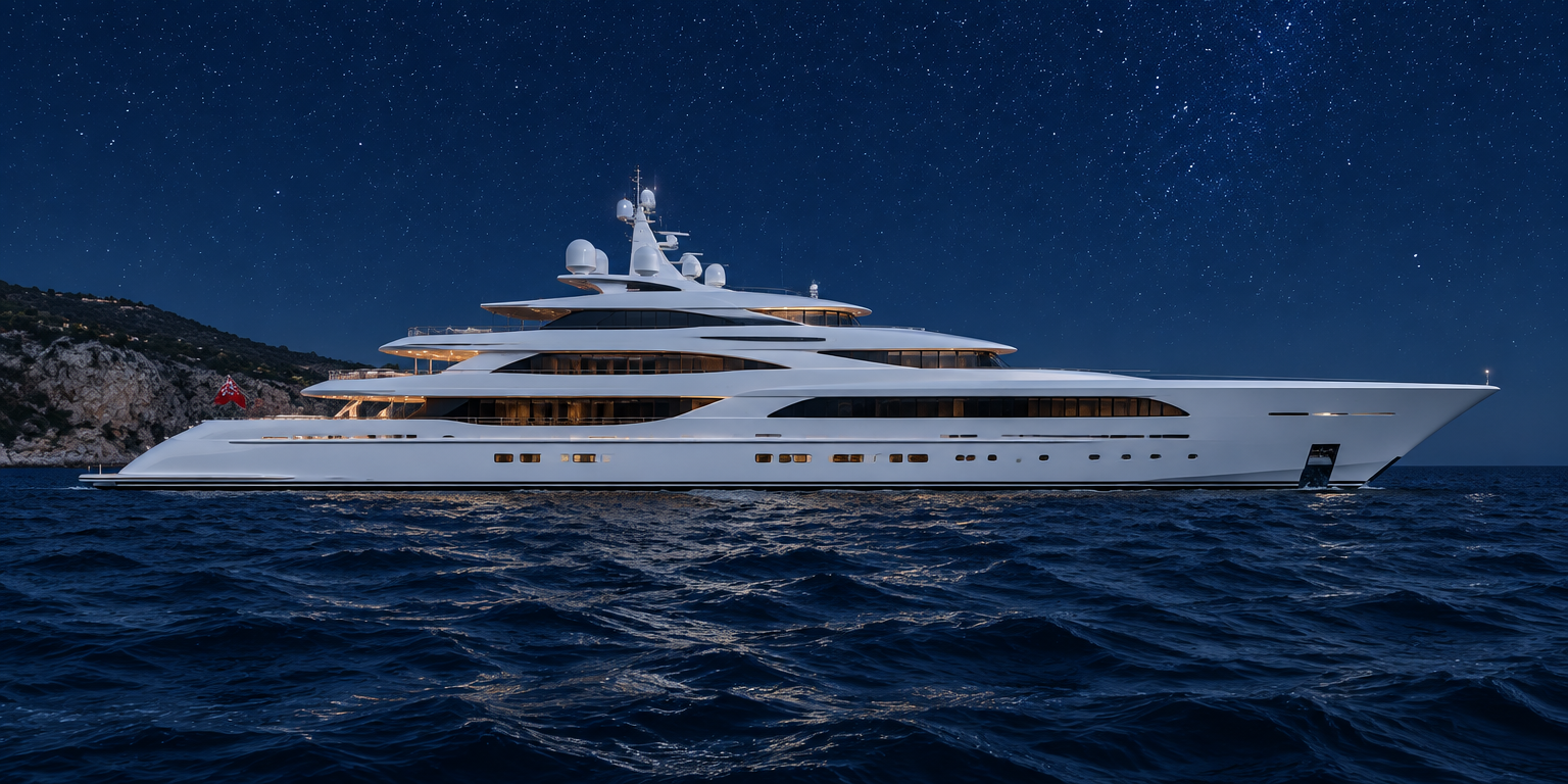 M/Y Lana luxury yacht with no people visible on deck