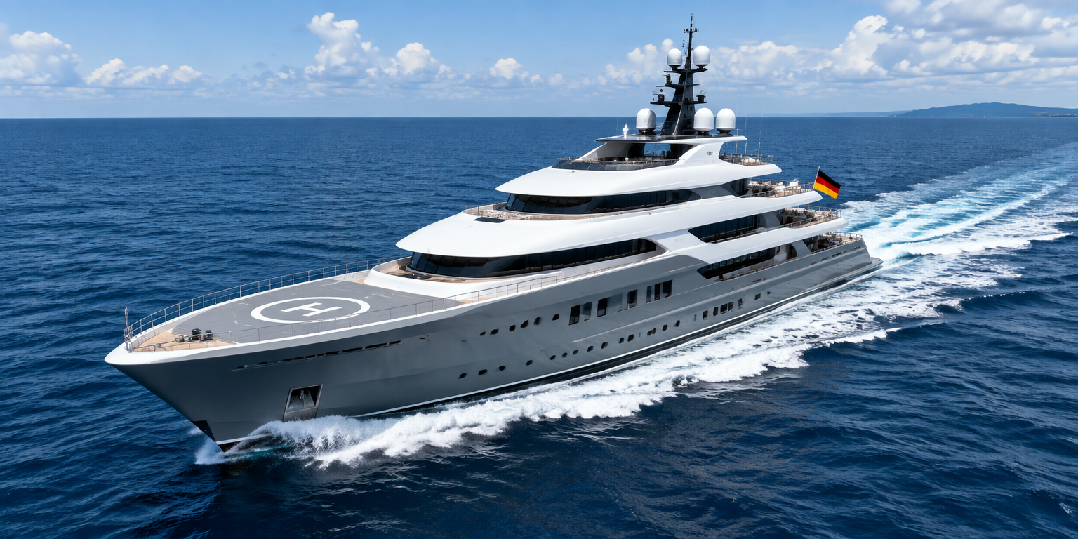 M/Y Nixie luxury yacht with no people visible on deck